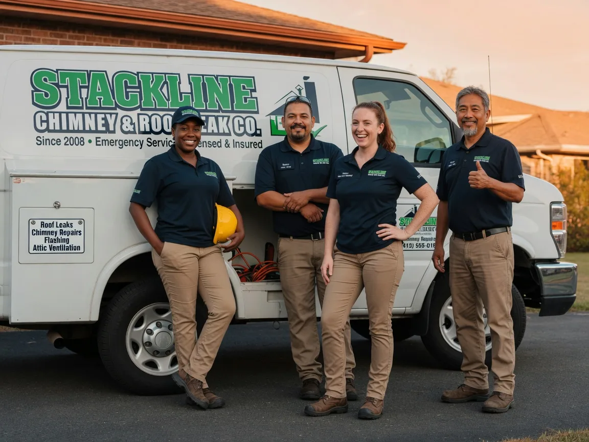 Chimney flashing repair company in Bunker Hill, IN